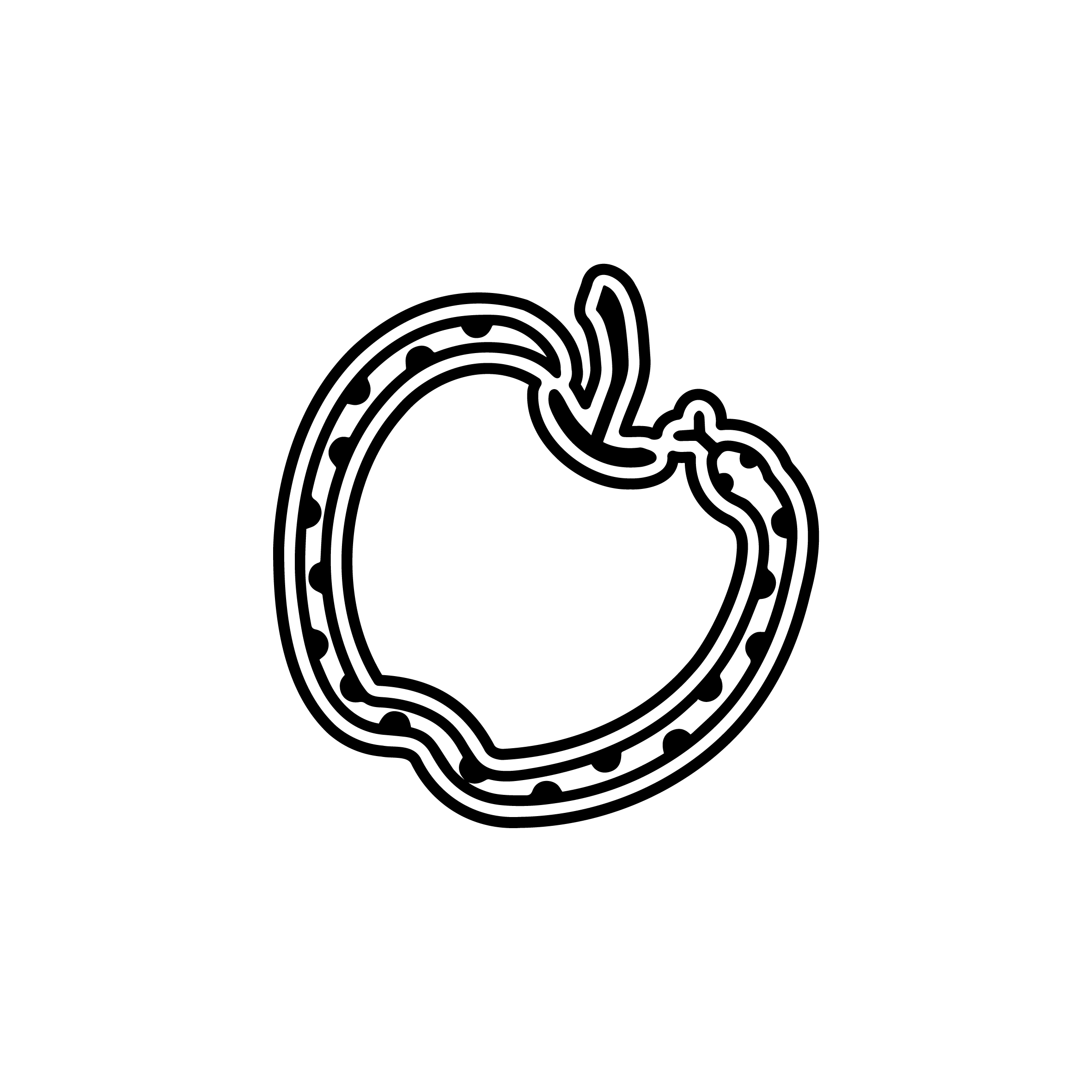 陳式設計 蘋果與蛇標誌
